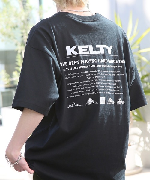 Футболка с принтом на спине, винтажным логотипом, круглым вырезом и коротким рукавом KELTY, черный
Футболка с принтом на спине, винтажным логотипом, круглым вырезом и коротким рукавом KELTY, черный