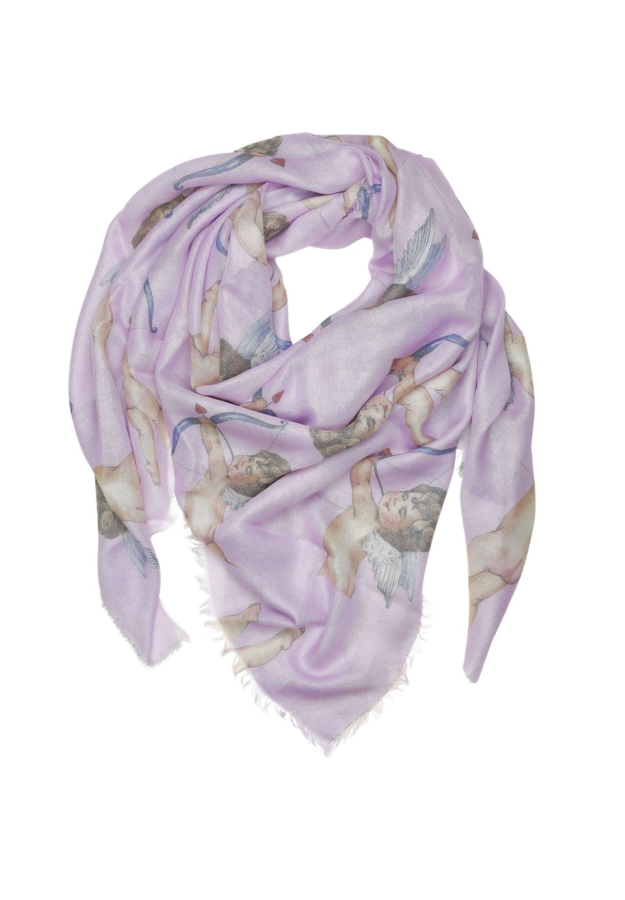 Шарф Амур в формате XXL с ангелочками-стрелками Купидона Collezione alessandro, цвет Flieder
Шарф Амур в формате XXL с ангелочками-стрелками Купидона Collezione alessandro, цвет Flieder