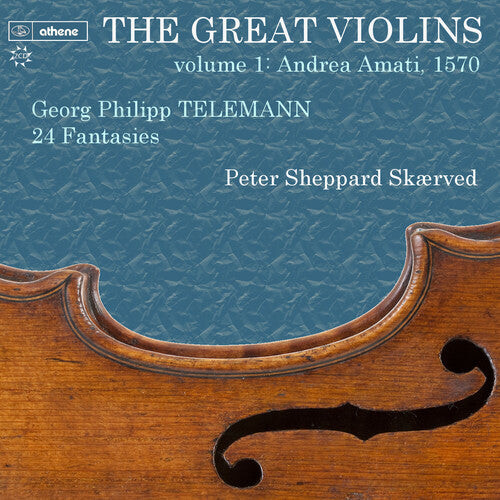 CD диск Telemann / Skaerved, Peter Sheppard: Great Violins 1 - Telemann 24 Fantasies 1570 Amati
CD диск Telemann / Skaerved, Peter Sheppard: Great Violins 1 - Telemann 24 Fantasies 1570 Amati