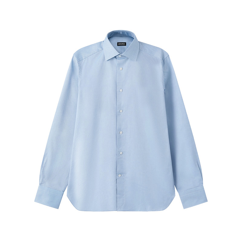Ermenegildo Zegna Мужская синяя рубашка
Ermenegildo Zegna Мужская синяя рубашка