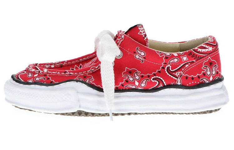 Кеды мужские низкие красные Mihara Yasuhiro
Кеды мужские низкие красные Mihara Yasuhiro