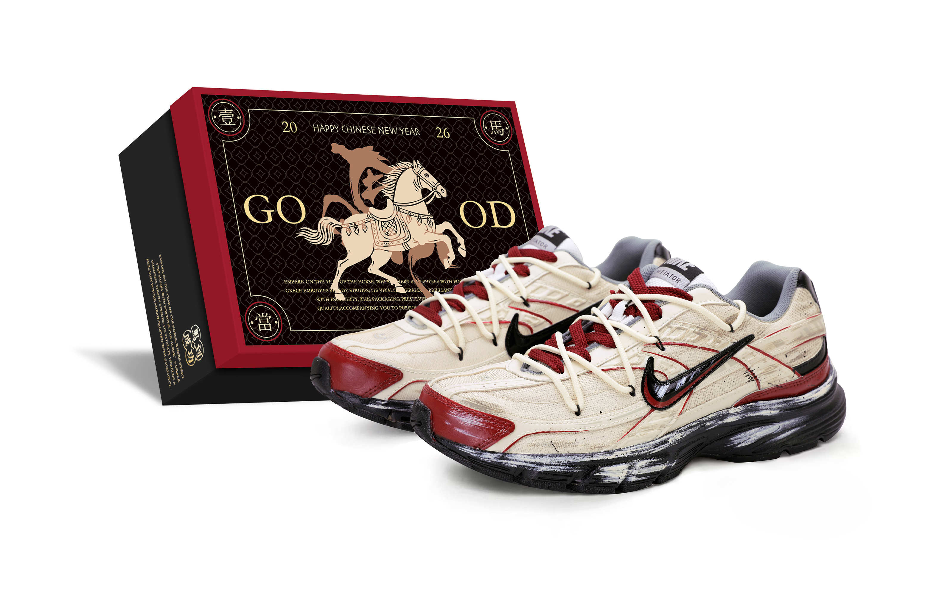 Nike Initiator Slip Resistant Abrasion Resistant низкие кроссовки для повседневных тренировок, города и бега мужские beige red
Nike Initiator Slip Resistant Abrasion Resistant низкие кроссовки для повседневных тренировок, города и бега мужские beige red