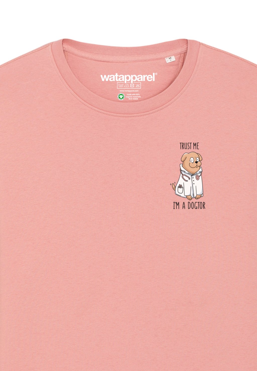 Толстовка DOGTOR watapparel, светло-розовый
Толстовка DOGTOR watapparel, светло-розовый