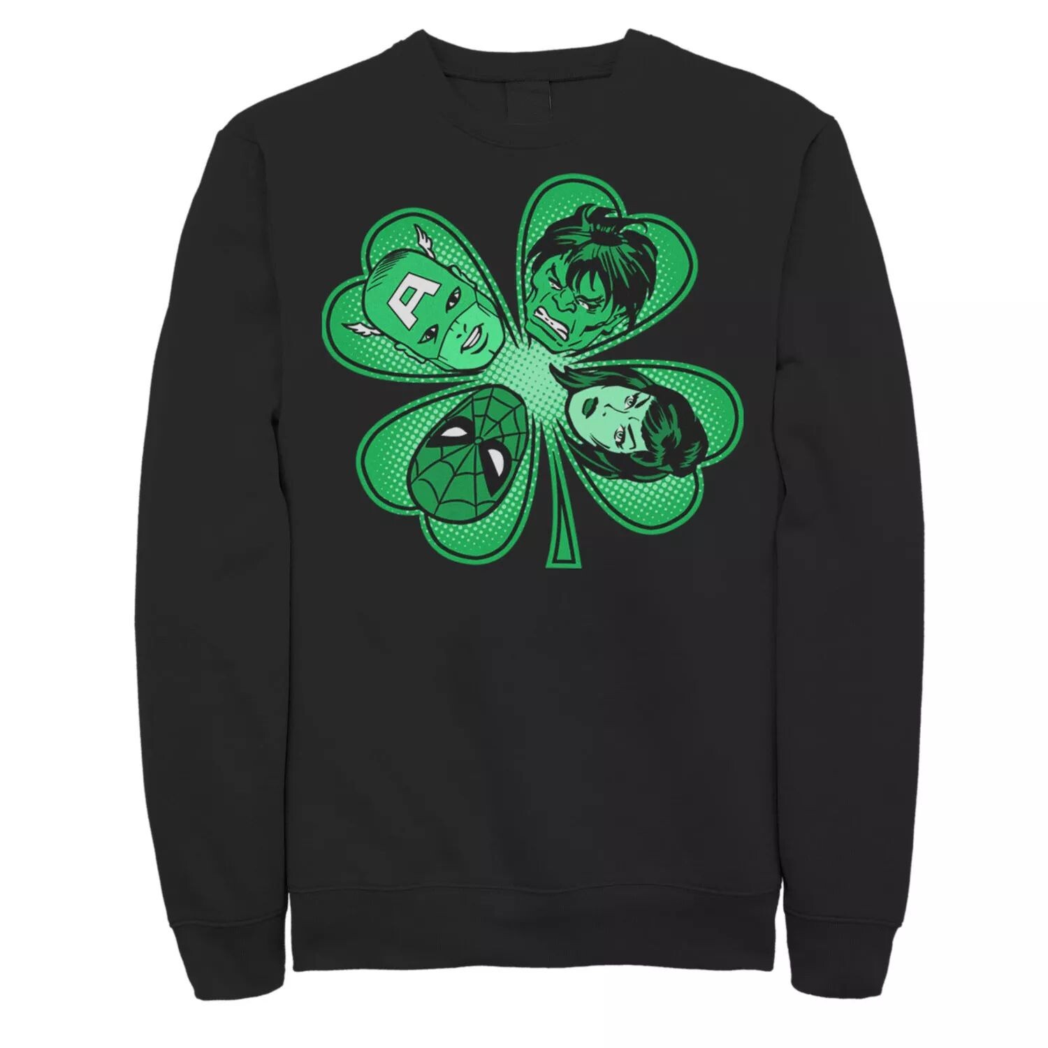 Мужской свитшот Avengers Shamrock Head Shot Marvel 
Мужской свитшот Avengers Shamrock Head Shot Marvel