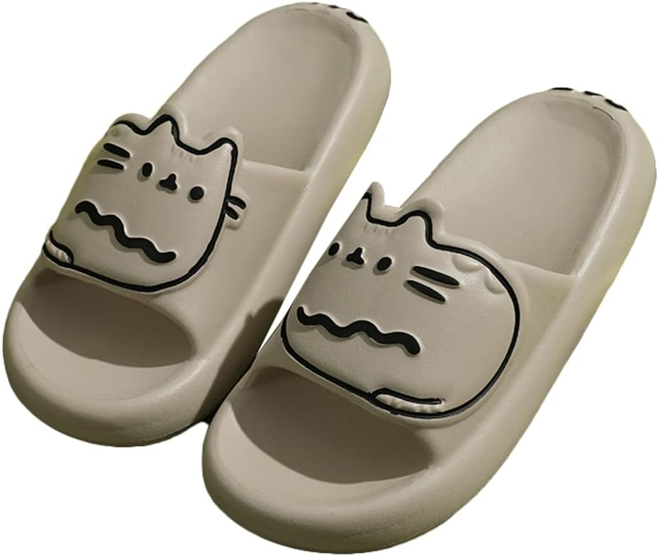 Уютные тапочки на платформе для женщин и мужчин с очаровательным кошачьим рисунком, мягкие, нескользящие, для спальни, душа, бассейна, 2025 год Emgill, серый
Уютные тапочки на платформе для женщин и мужчин с очаровательным кошачьим рисунком, мягкие, нескользящие, для спальни, душа, бассейна, 2025 год Emgill, серый