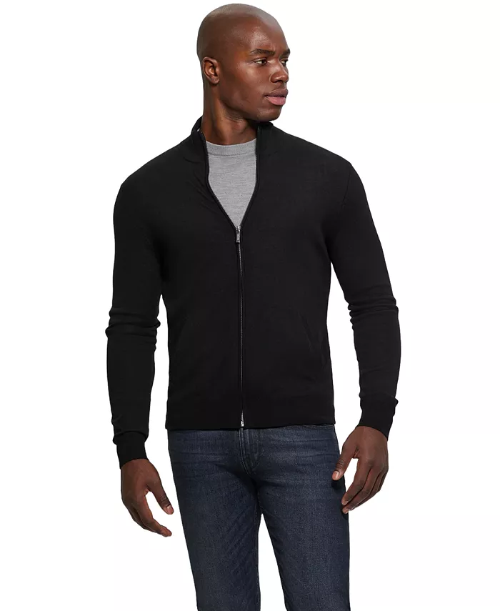 Мужской свитер Fred Full Zipped на молнии GUESS, черный
Мужской свитер Fred Full Zipped на молнии GUESS, черный