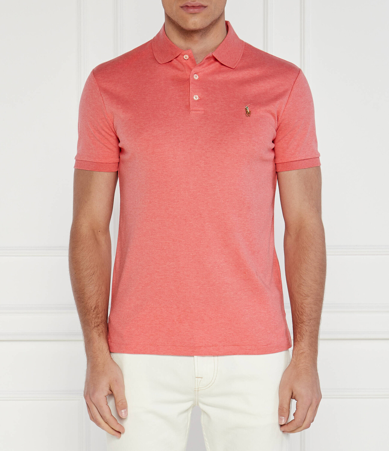 Поло POLO RALPH LAUREN Custom slim fit, цвет salmone
Поло POLO RALPH LAUREN Custom slim fit, цвет salmone