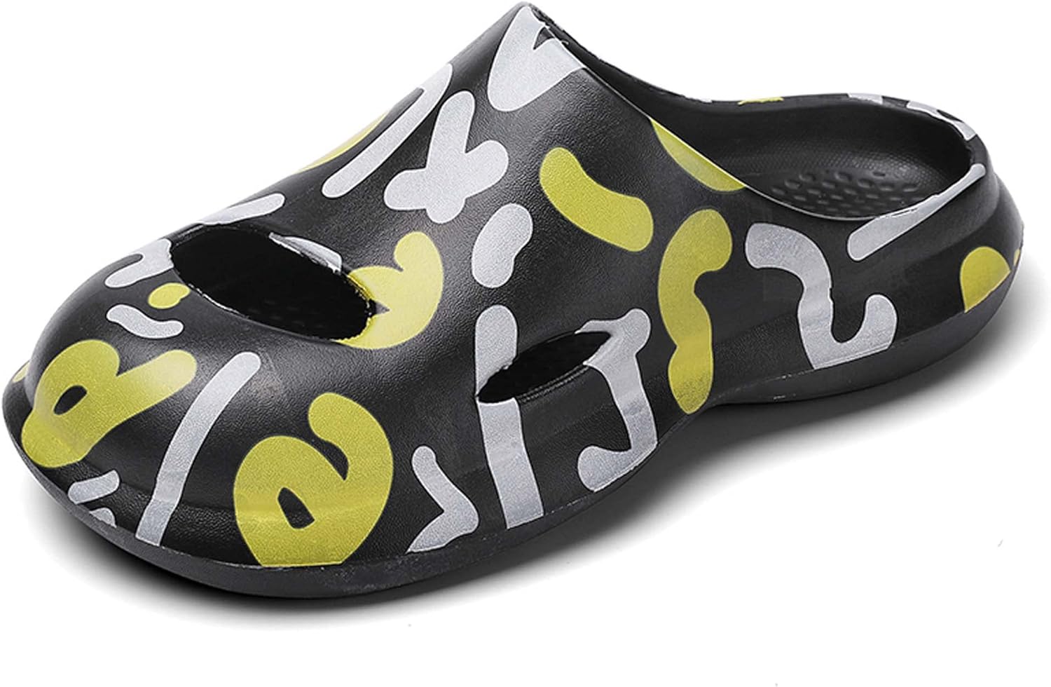 Летние мужские сандалии-тапочки для пары с перфорацией, дышащие, из EVA, комфортные, мягкие, с противоскользящей и прочной толстой подошвой, повседневные Generic, черный
Летние мужские сандалии-тапочки для пары с перфорацией, дышащие, из EVA, комфортные, мягкие, с противоскользящей и прочной толстой подошвой, повседневные Generic, черный