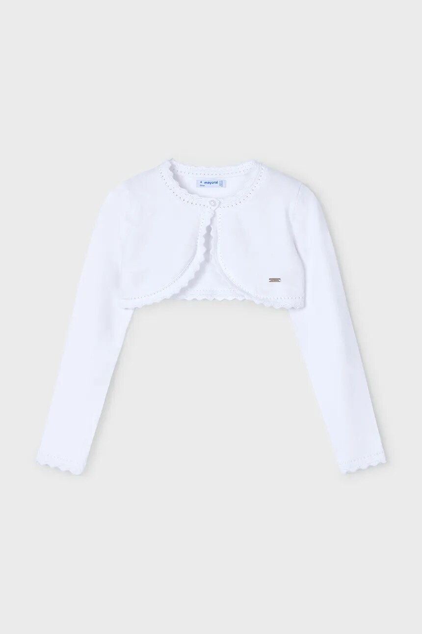 Детский кардиган Mayoral, белый
Детский кардиган Mayoral, белый