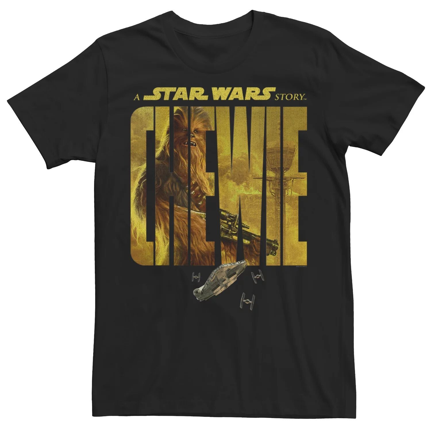 Мужская футболка Chewie «Звездные войны: история Хана Соло» Licensed Character
Мужская футболка Chewie «Звездные войны: история Хана Соло» Licensed Character