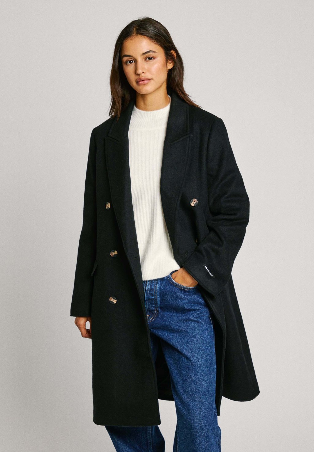 Классическое пальто BETH Pepe Jeans, черный
Классическое пальто BETH Pepe Jeans, черный