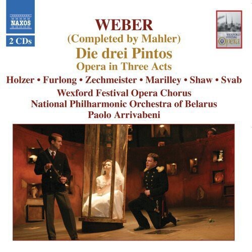 CD диск Weber / Holzer / Furlong / Marilley / Arrivabeni: Die Drei Pintos
CD диск Weber / Holzer / Furlong / Marilley / Arrivabeni: Die Drei Pintos