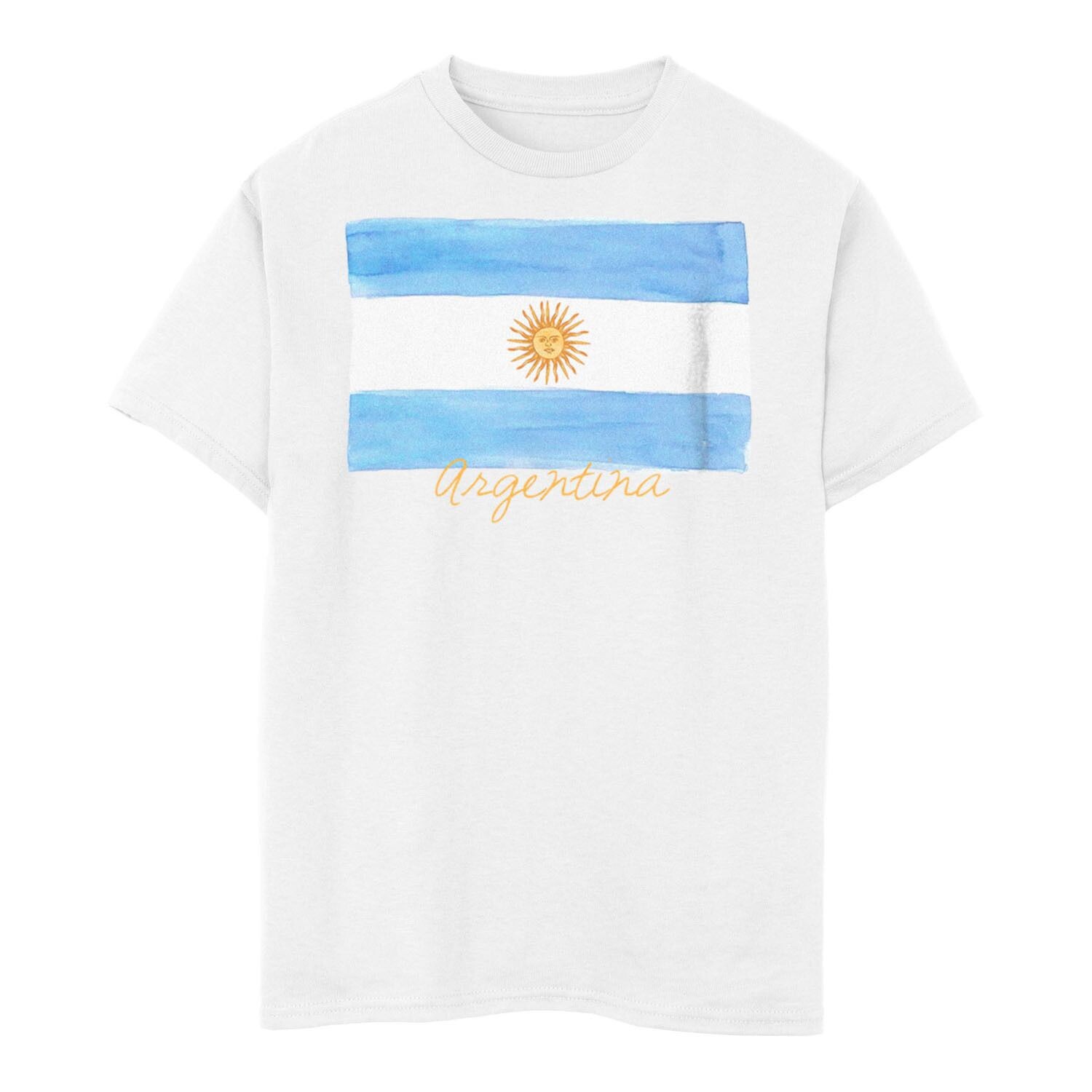 Футболка Аргентины с акварельным флагом для мальчиков 8–20 лет Licensed Character
Футболка Аргентины с акварельным флагом для мальчиков 8–20 лет Licensed Character