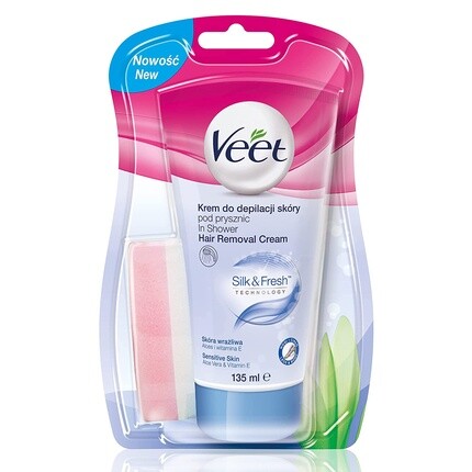 Крем для депиляции для чувствительной кожи 135мл, Veet
Крем для депиляции для чувствительной кожи 135мл, Veet