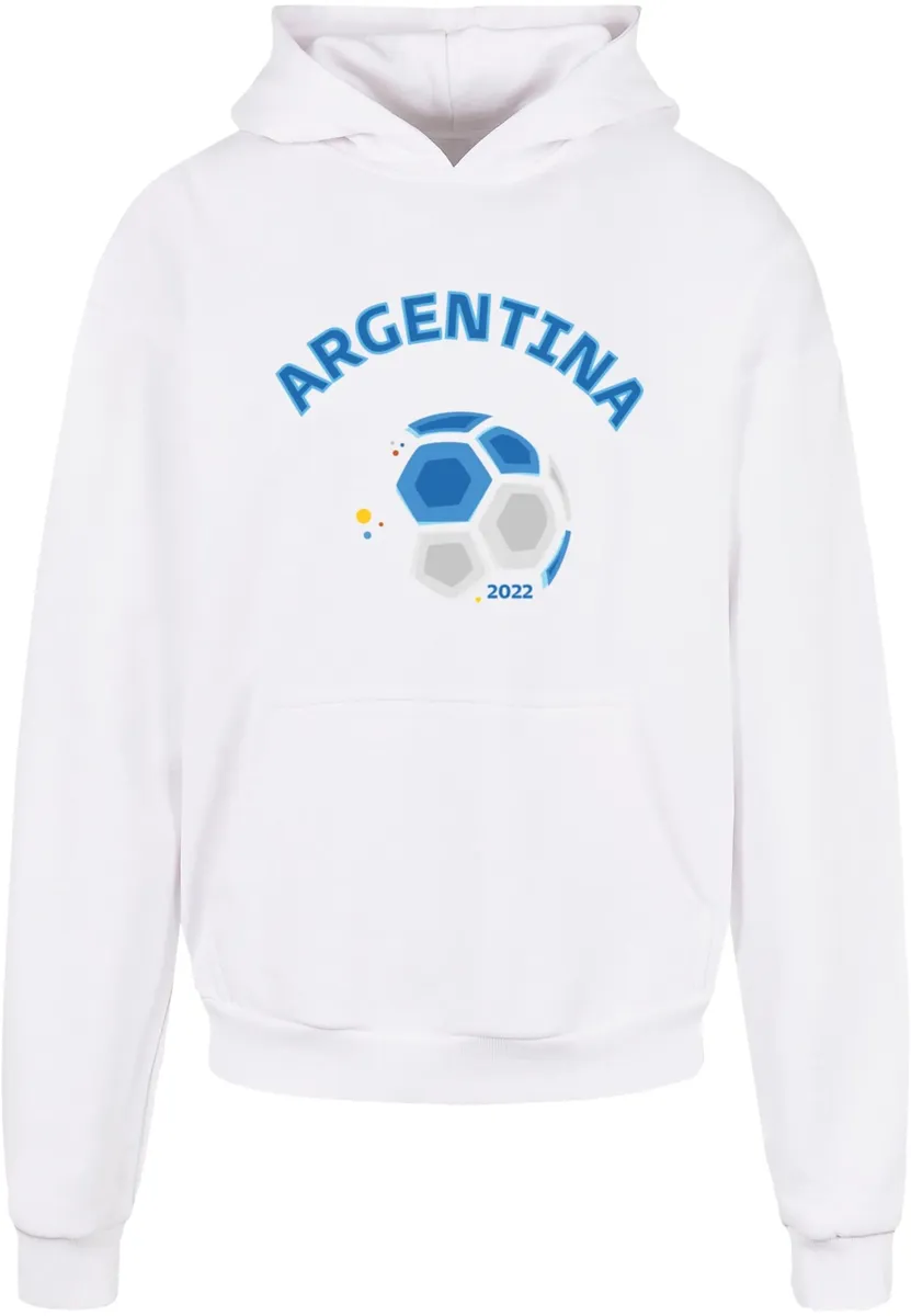 Толстовка с капюшоном Merchcode " Merchcode Men's Argentina Football Dress Ultra Heavy Hoody", белый 
Толстовка с капюшоном Merchcode " Merchcode Men's Argentina Football Dress Ultra Heavy Hoody", белый