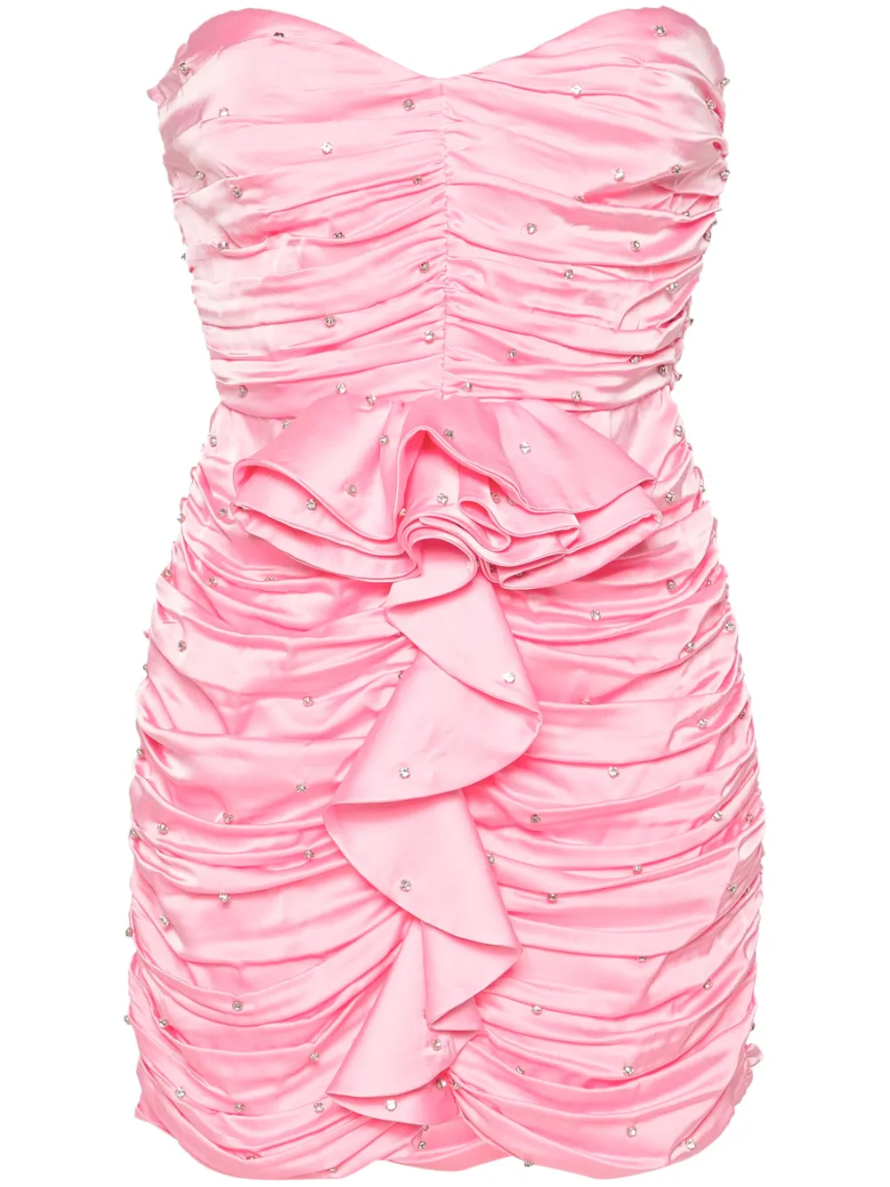 Платье мини с кристаллами и сборками The New Arrivals Ilkyaz Ozel, розовый
Платье мини с кристаллами и сборками The New Arrivals Ilkyaz Ozel, розовый