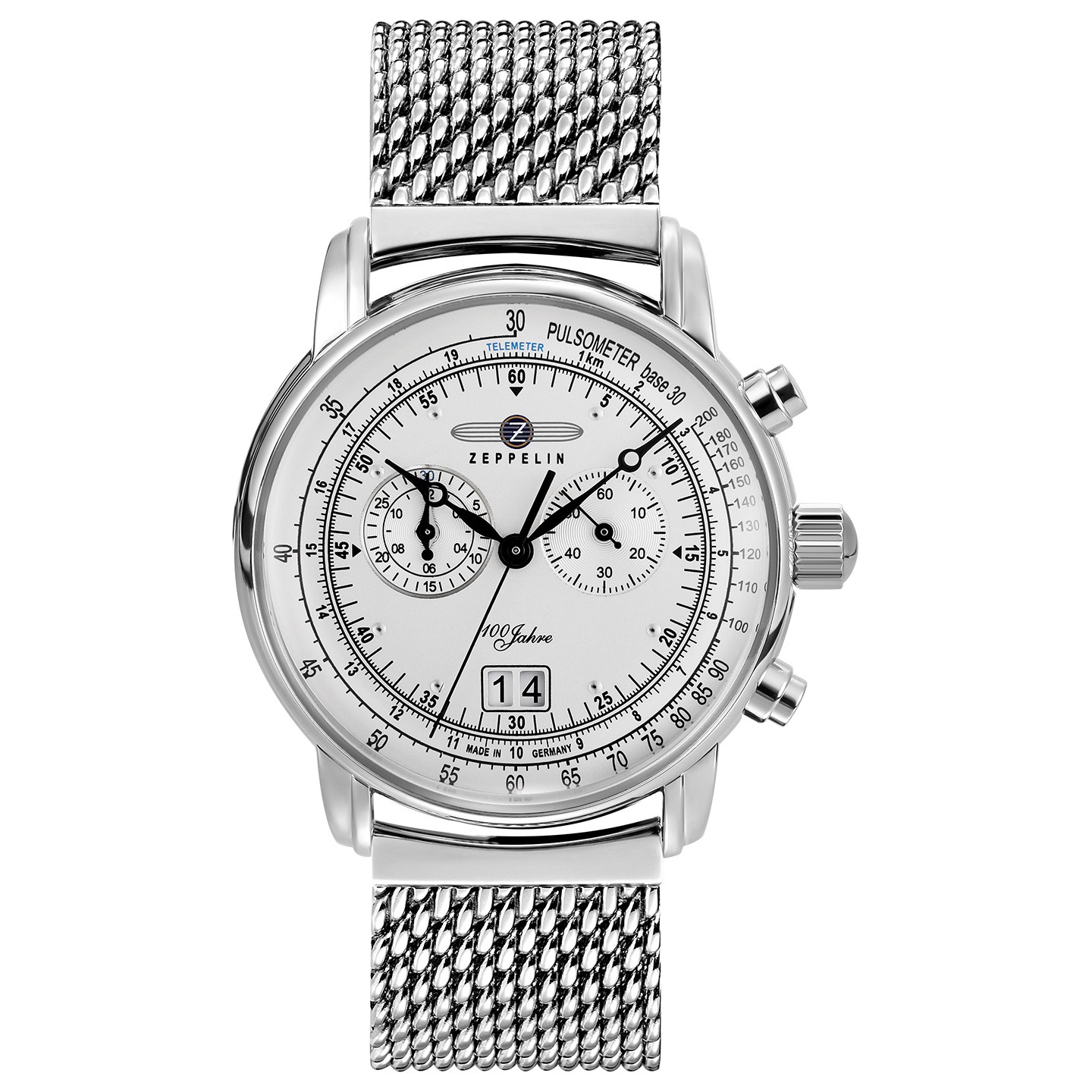 ZEPPELIN Мужские часы 100 Quartz Movement, водонепроницаемые, для повседневного использования, 43 мм, серебристый циферблат
ZEPPELIN Мужские часы 100 Quartz Movement, водонепроницаемые, для повседневного использования, 43 мм, серебристый циферблат