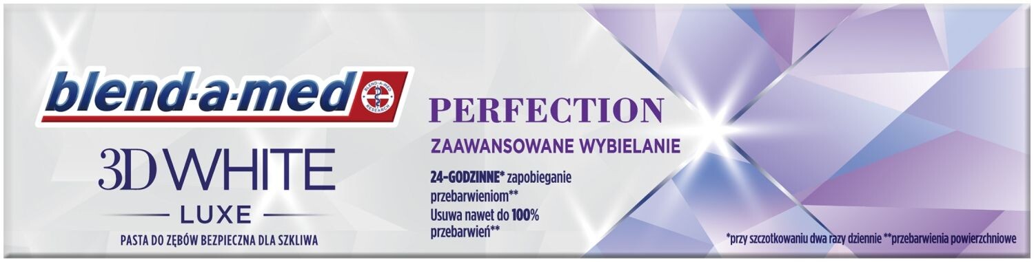 Blend-a-med 3D White Luxe Perfection Зубная паста, 75 ml
Blend-a-med 3D White Luxe Perfection Зубная паста, 75 ml