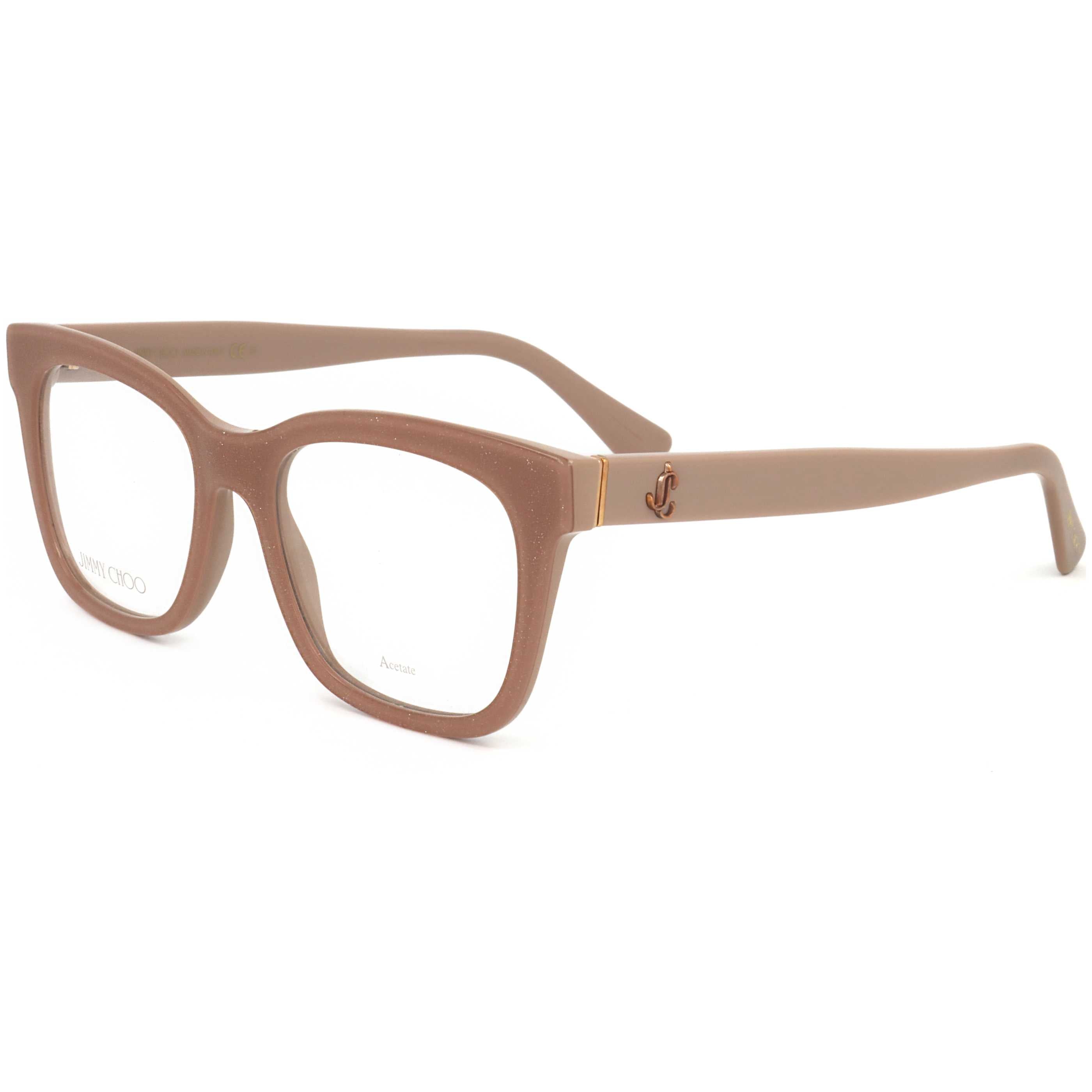 Jimmy Choo Женские очки 50 мм, Nude Glitter
Jimmy Choo Женские очки 50 мм, Nude Glitter