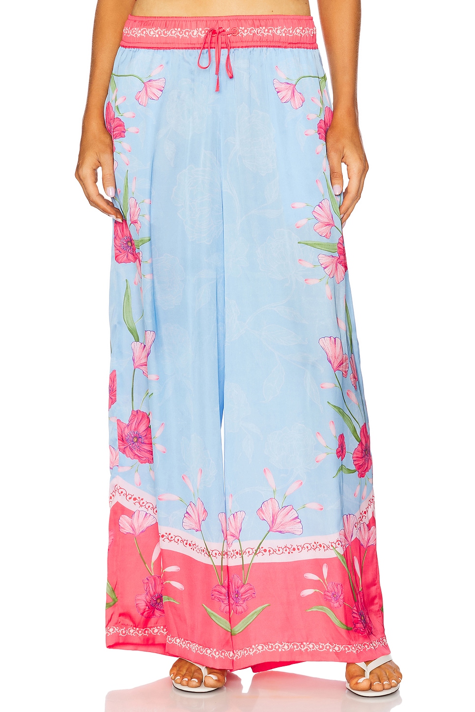 Зимние брюки X revolve от Agua Bendita, radiant pink floral 
Зимние брюки X revolve от Agua Bendita, radiant pink floral