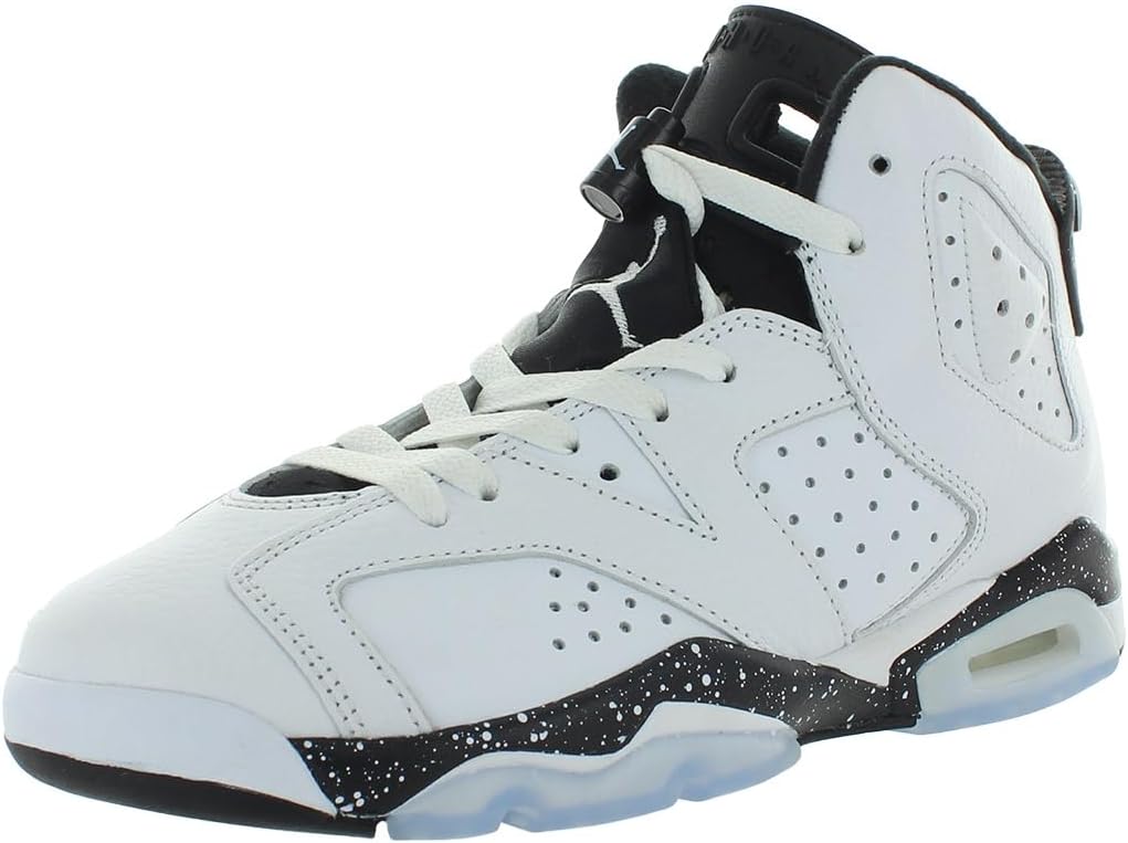 Кроссовки Nike Jordan 6 Retro для мальчиков, белый/черный
Кроссовки Nike Jordan 6 Retro для мальчиков, белый/черный