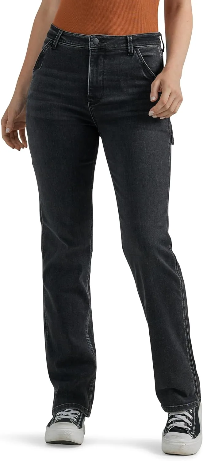 Wrangler Women's High Rise True Straight Leg Carpenter Jean
Wrangler Women's High Rise True Straight Leg Carpenter Jean