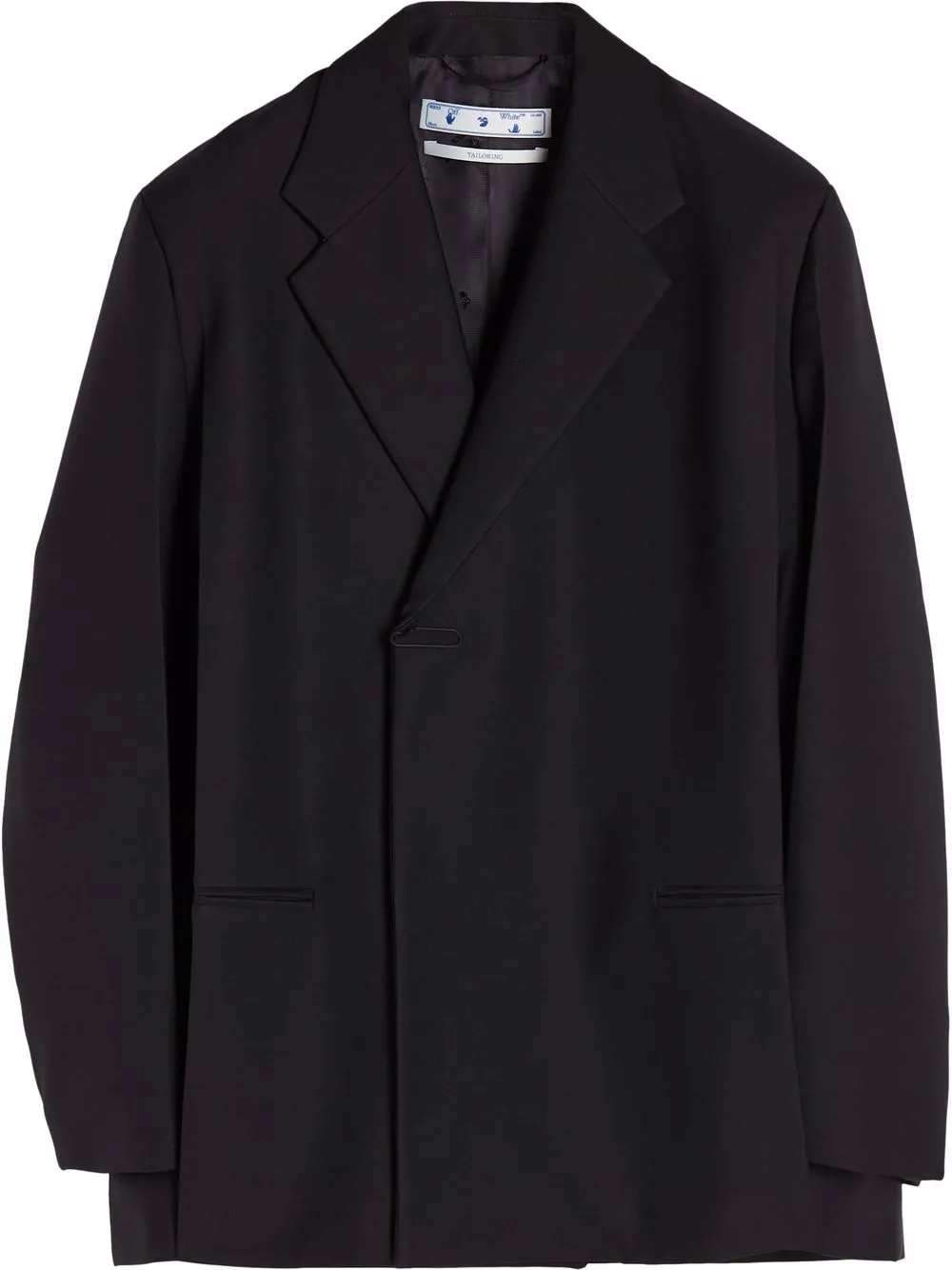 Двубортный пиджак со складками OFF-WHITE, черный
Двубортный пиджак со складками OFF-WHITE, черный