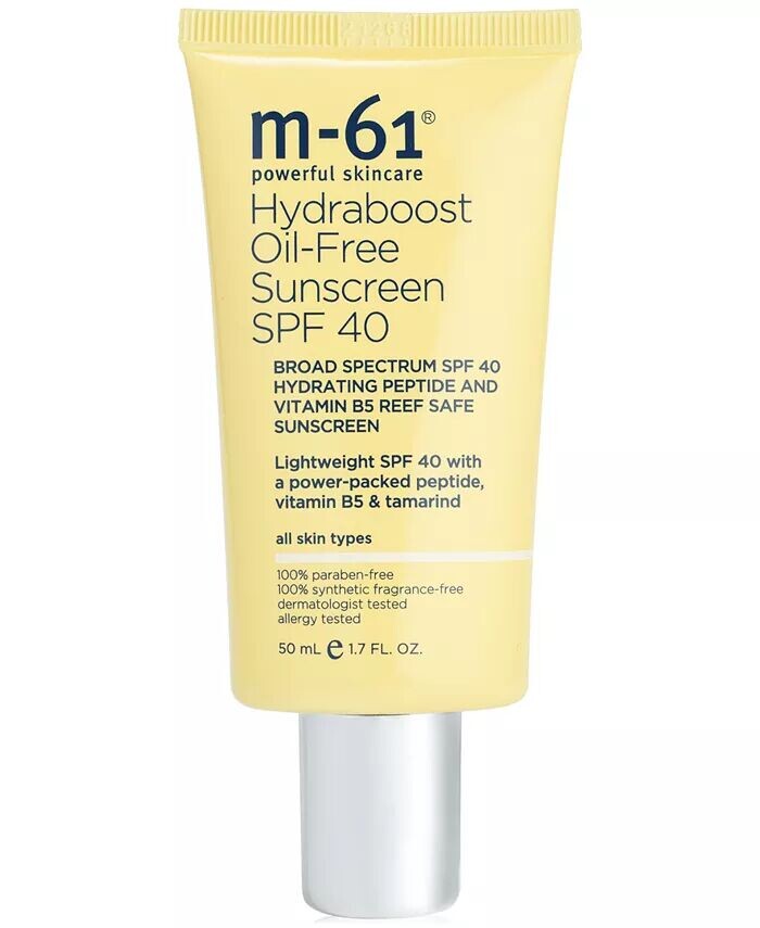 Безмасляный солнцезащитный крем Hydraboost SPF 40, 1,7 унции M-61 By Bluemercury
Безмасляный солнцезащитный крем Hydraboost SPF 40, 1,7 унции M-61 By Bluemercury
