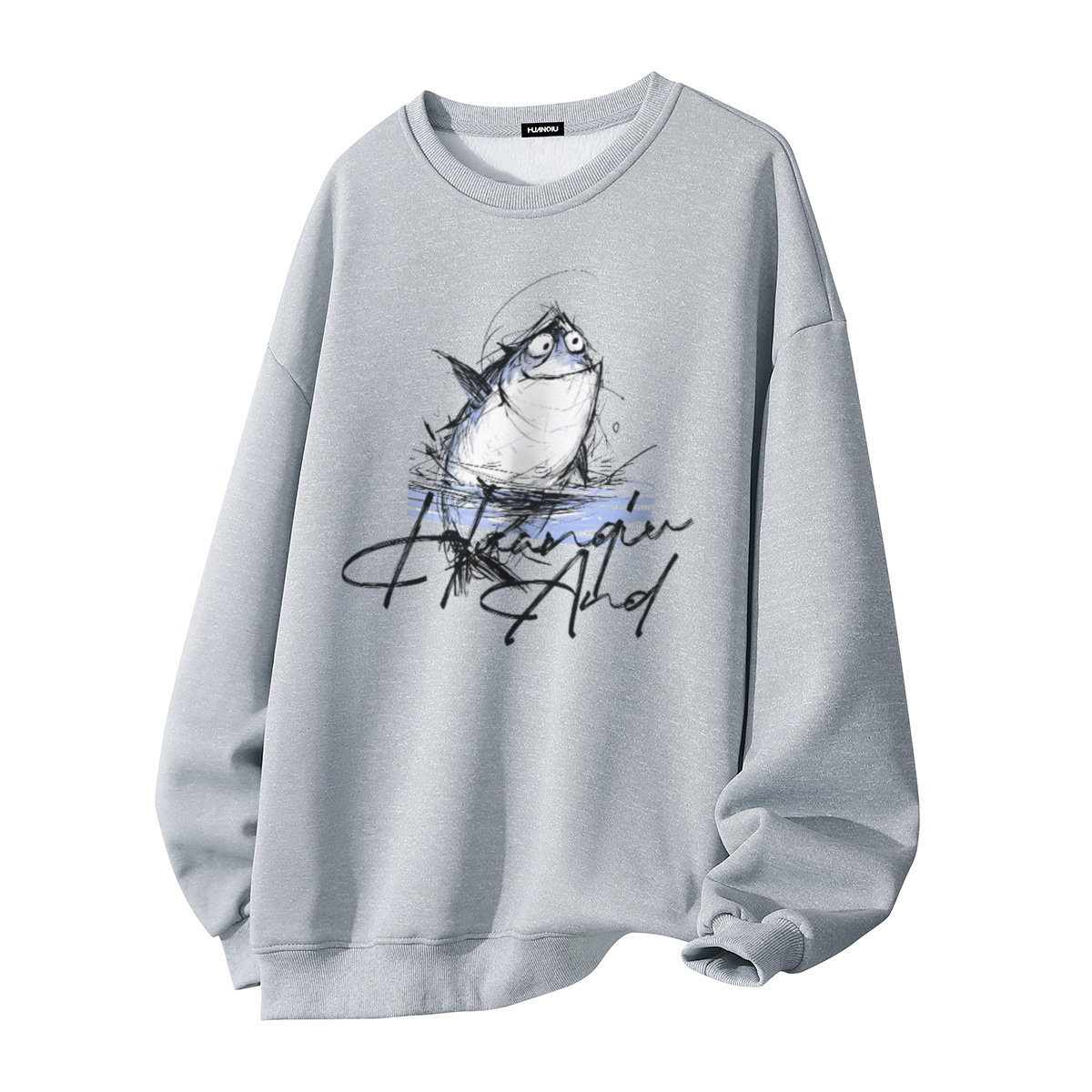 Свитшот Unisex Crew Neck Moderate Heavyweight HUANQIU, светло-серый
Свитшот Unisex Crew Neck Moderate Heavyweight HUANQIU, светло-серый