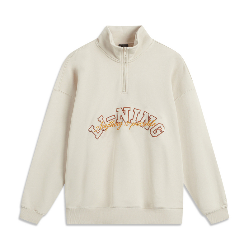 LINING Спортивный свитшот мужской белый
LINING Спортивный свитшот мужской белый