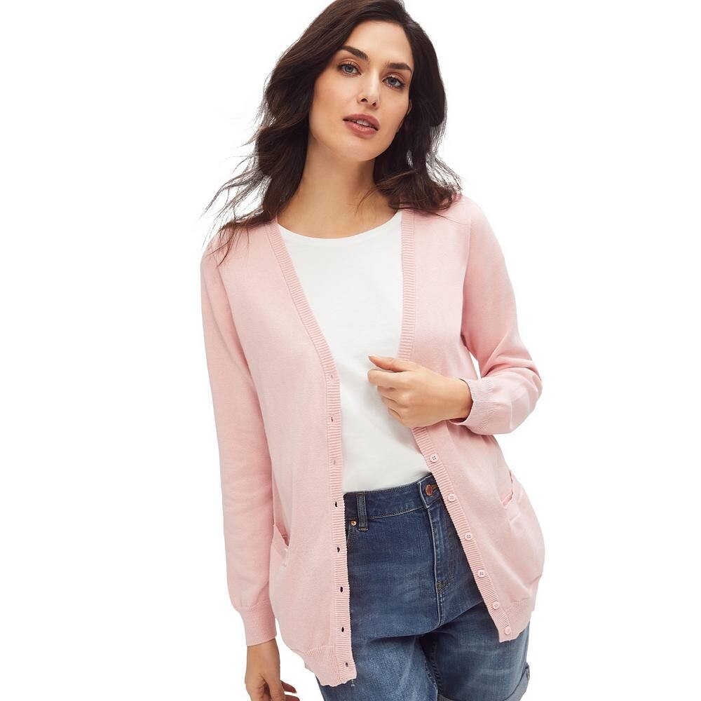 Женский повседневный кардиган больших размеров ellos Ellos, цвет Pink Sherbert
Женский повседневный кардиган больших размеров ellos Ellos, цвет Pink Sherbert