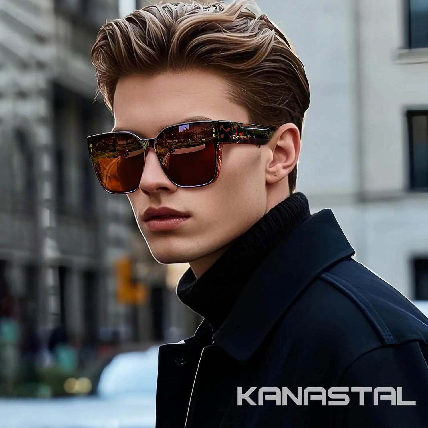 KANASTAL — большие солнцезащитные очки для женщин и мужчин, поляризованные, с защитой от УФ-излучения UV400, модные, квадратной формы, 【a04】tortoise Brown/Brown
KANASTAL — большие солнцезащитные очки для женщин и мужчин, поляризованные, с защитой от УФ-излучения UV400, модные, квадратной формы, 【a04】tortoise Brown/Brown