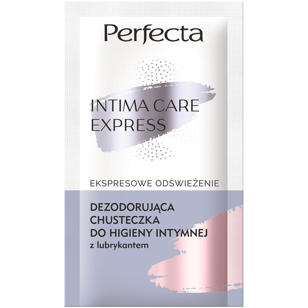 Освежающие дезодорирующие салфетки для интимной гигиены со смазкой, 1 шт. Perfecta Intima care express
Освежающие дезодорирующие салфетки для интимной гигиены со смазкой, 1 шт. Perfecta Intima care express