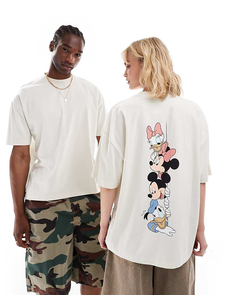 Бежевая футболка унисекс ASOS DESIGN – Disney – большого кроя с принтом на спине Микки Маус и друзья
Бежевая футболка унисекс ASOS DESIGN – Disney – большого кроя с принтом на спине Микки Маус и друзья