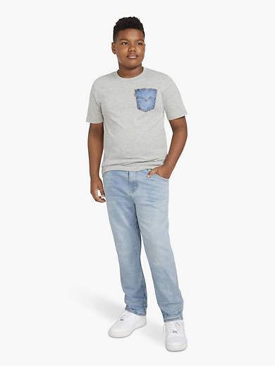 Джинсы Husky Taper Fit Strong Performance 502 для мальчиков 8–20 лет Levi's, цвет Yosemite Falls - Light Wash
Джинсы Husky Taper Fit Strong Performance 502 для мальчиков 8–20 лет Levi's, цвет Yosemite Falls - Light Wash