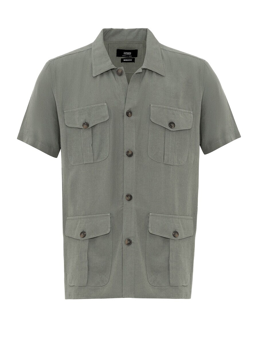 Рубашка на пуговицах стандартного кроя Antioch, оливковый
Рубашка на пуговицах стандартного кроя Antioch, оливковый