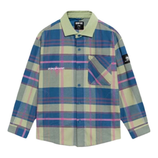 Рубашка badfive sports basketball series клетчатая свободная рубашка с флисовой подкладкой Li-Ning, зеленый
Рубашка badfive sports basketball series клетчатая свободная рубашка с флисовой подкладкой Li-Ning, зеленый