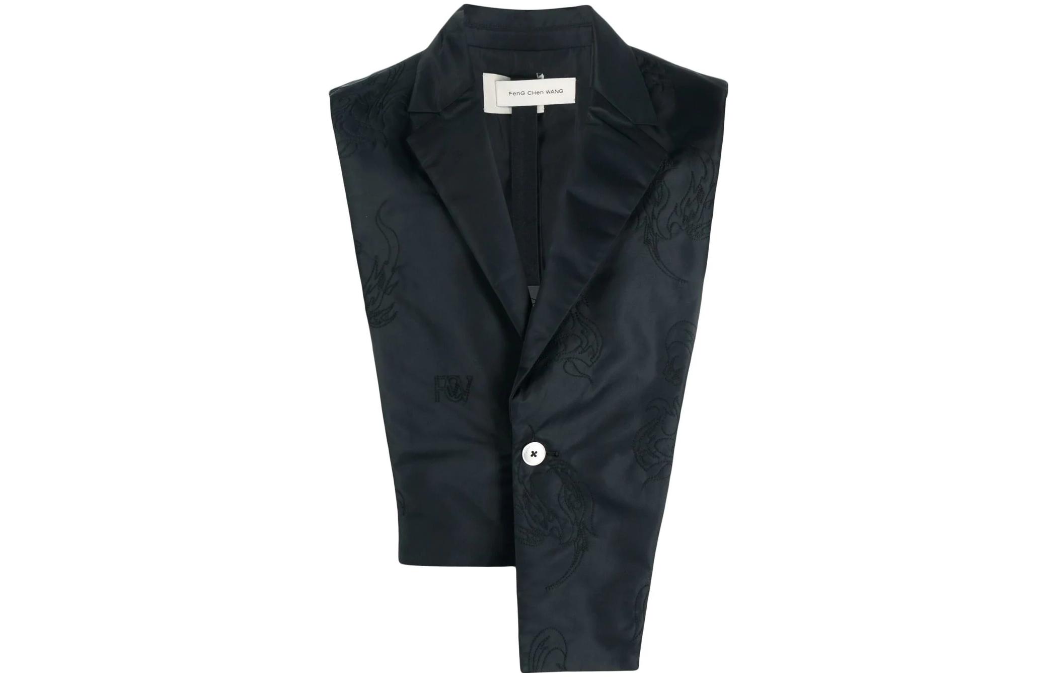 Feng Chen Wang Мужской жилет черный, Black
Feng Chen Wang Мужской жилет черный, Black