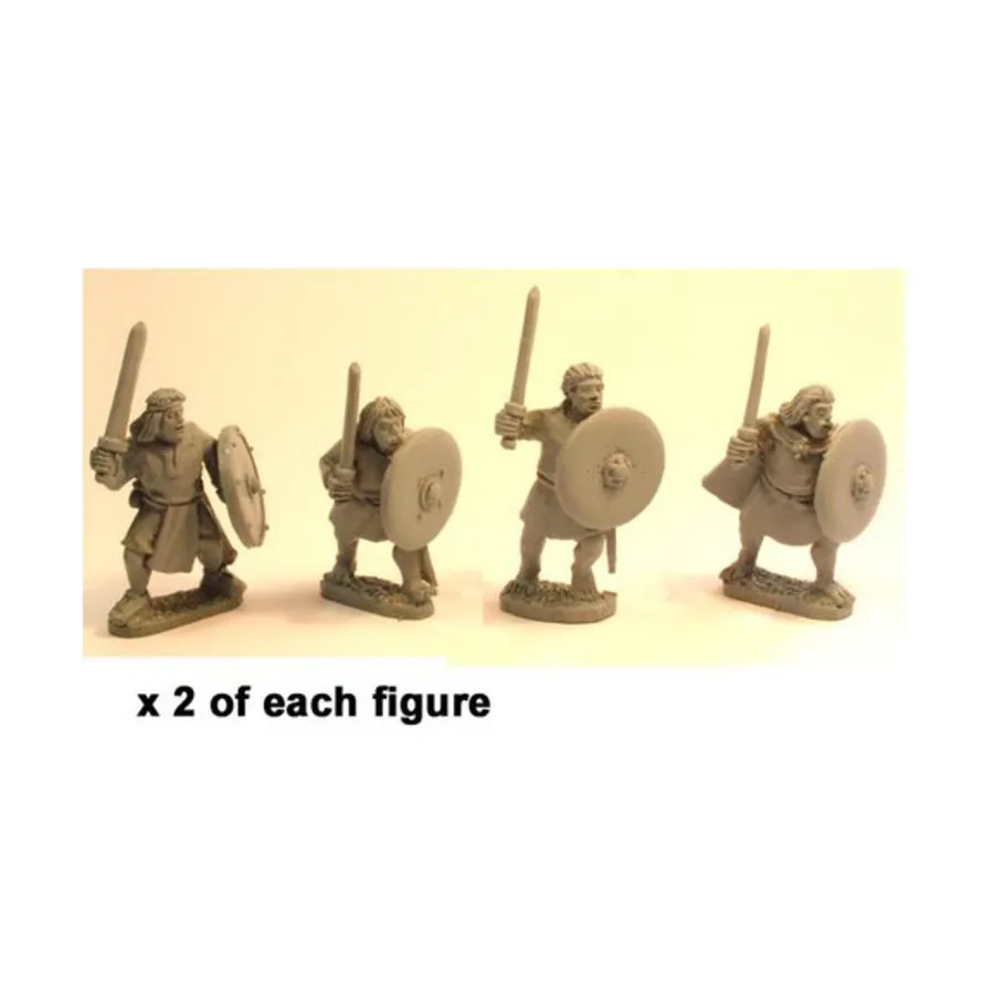 Ирландские благородные воины с мечом и щитом, Historical Miniatures - Dark Ages - Irish (28mm) (Crusader Miniatures)
Ирландские благородные воины с мечом и щитом, Historical Miniatures - Dark Ages - Irish (28mm) (Crusader Miniatures)