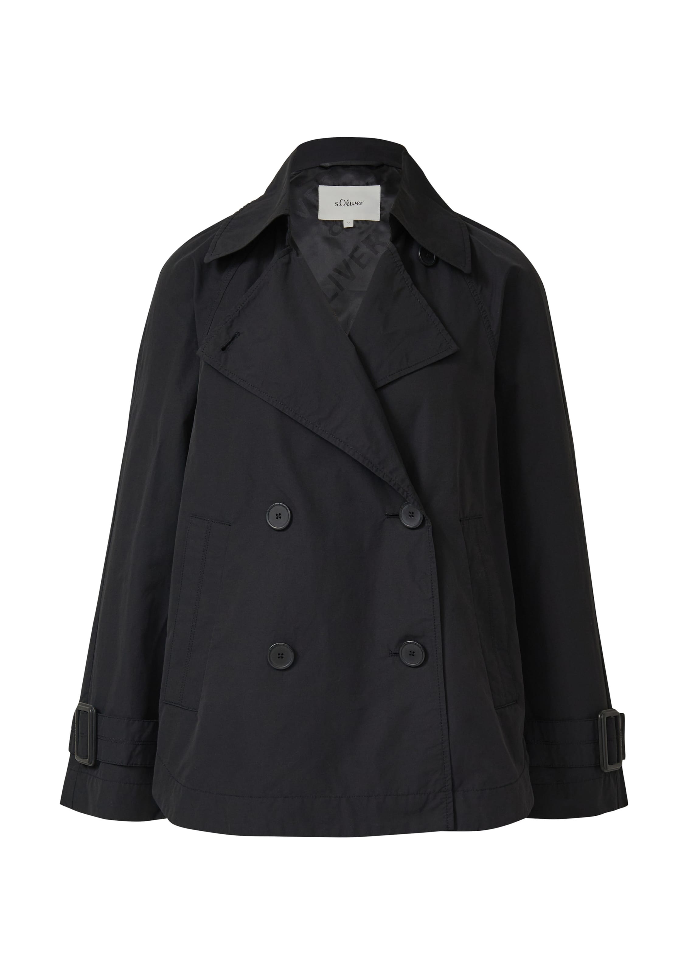 s.Oliver Куртка для межсезонья в черном цвете
s.Oliver Куртка для межсезонья в черном цвете