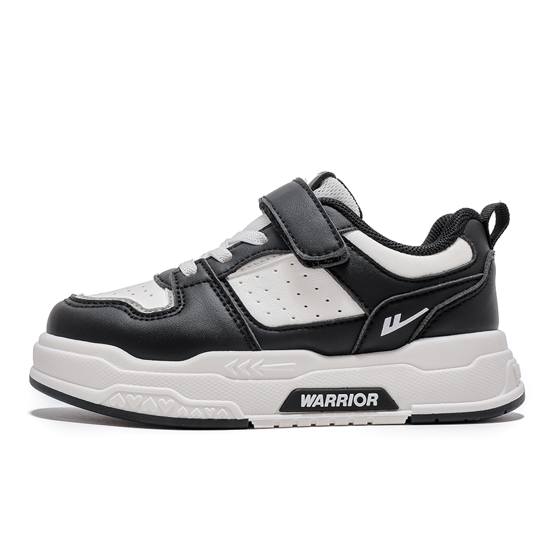 Нескользящие, легкие, амортизирующие, низкие, детские кроссовки для скейтбординга WARRIOR, черный/белый
Нескользящие, легкие, амортизирующие, низкие, детские кроссовки для скейтбординга WARRIOR, черный/белый