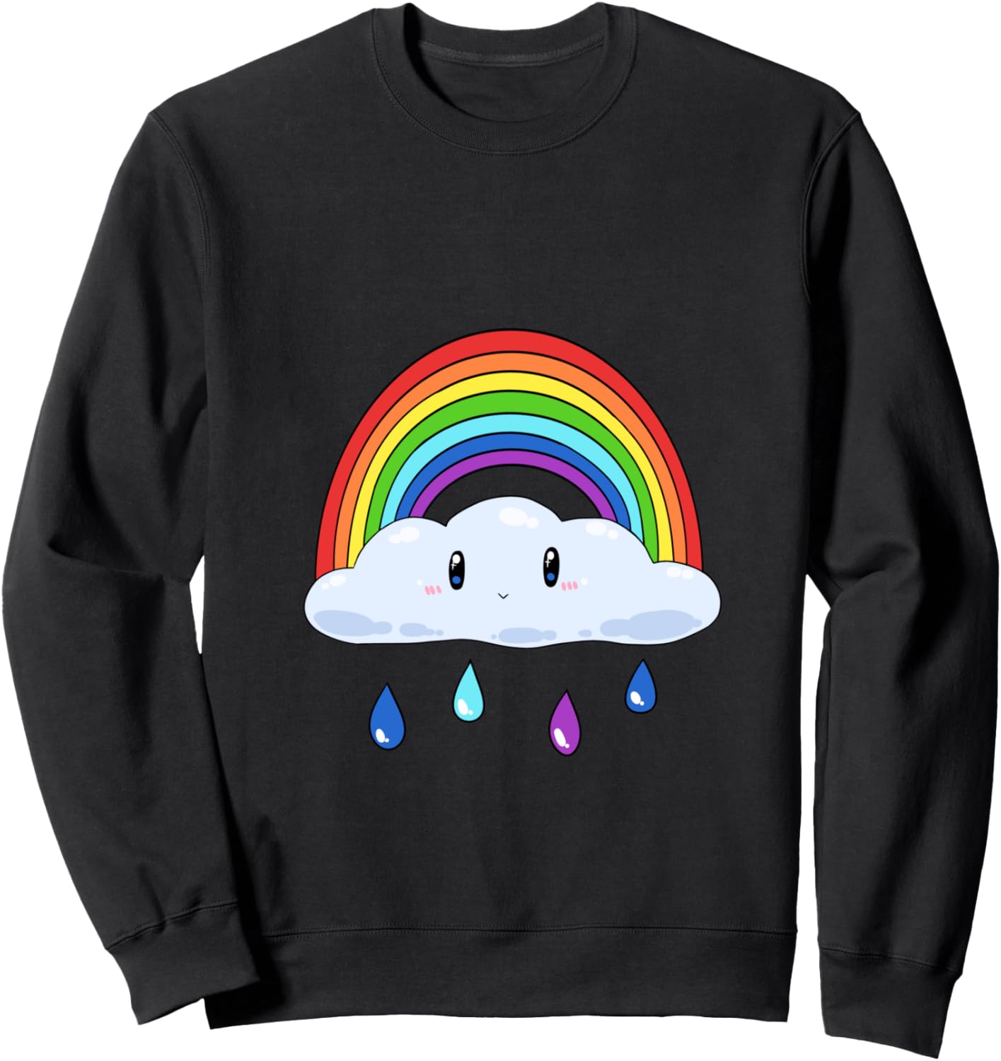 Милая красочная толстовка с радужным мотивом для любителей радуги Rainbow Kawaii - Gift Women Girls Kids Boys, черный
Милая красочная толстовка с радужным мотивом для любителей радуги Rainbow Kawaii - Gift Women Girls Kids Boys, черный
