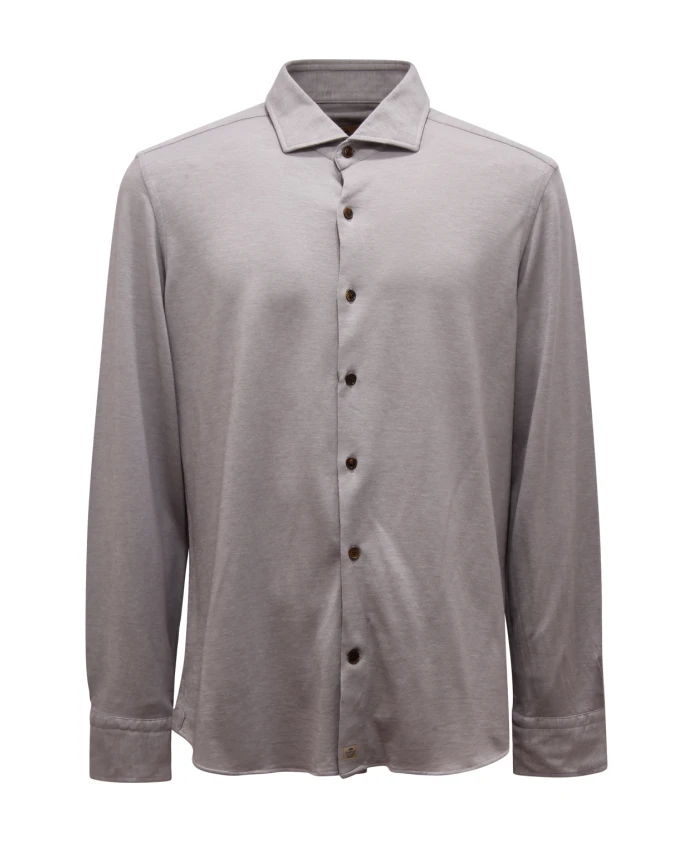 Рубашка из серебристого пике, модель tj15/bc Sonrisa, серый
Рубашка из серебристого пике, модель tj15/bc Sonrisa, серый