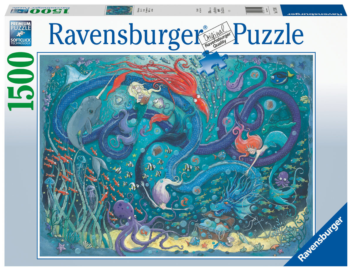 Пазл Ravensburger, Подводный мир, 1500 шт.
Пазл Ravensburger, Подводный мир, 1500 шт.