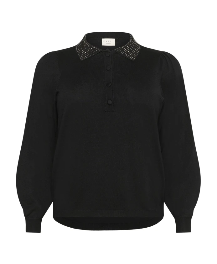 Пуловер Kccarla поло Kaffe Curve, черный
Пуловер Kccarla поло Kaffe Curve, черный