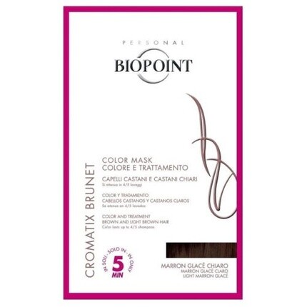 Цветная маска Cromatix Marron Glace Clear, Biopoint
Цветная маска Cromatix Marron Glace Clear, Biopoint