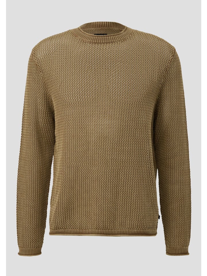 вязаный свитер в цвете 8482_песчаник QS
вязаный свитер в цвете 8482_песчаник QS