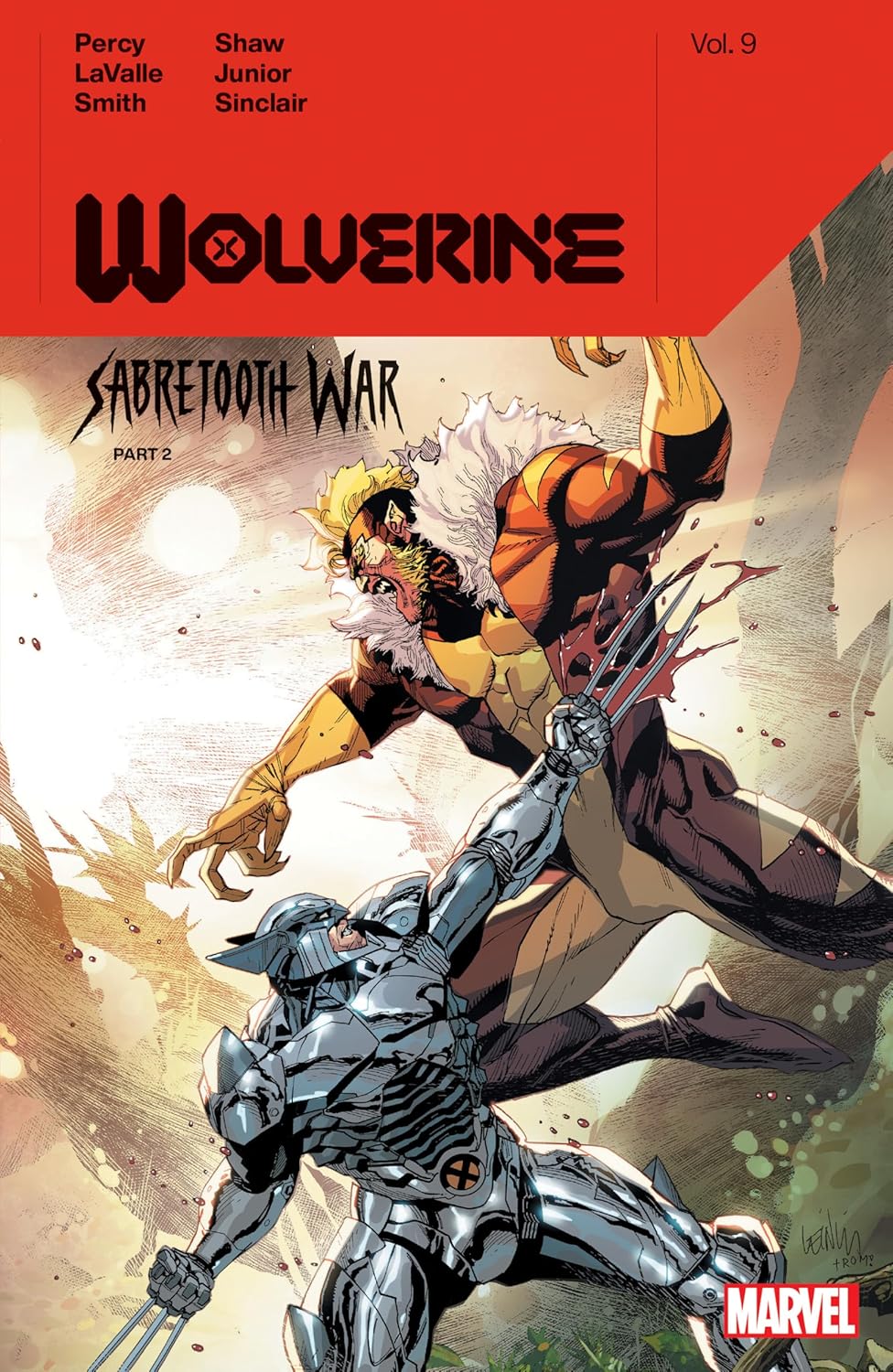 Wolverine By Benjamin Percy Vol. 9: Sabretooth War Part 2 (Marvel Universe)
Wolverine By Benjamin Percy Vol. 9: Sabretooth War Part 2 (Marvel Universe)