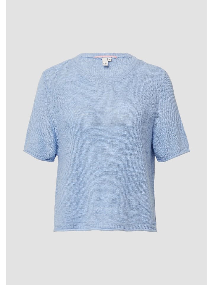 Вязаный свитер цвета 5072_светло-голубой QS
Вязаный свитер цвета 5072_светло-голубой QS