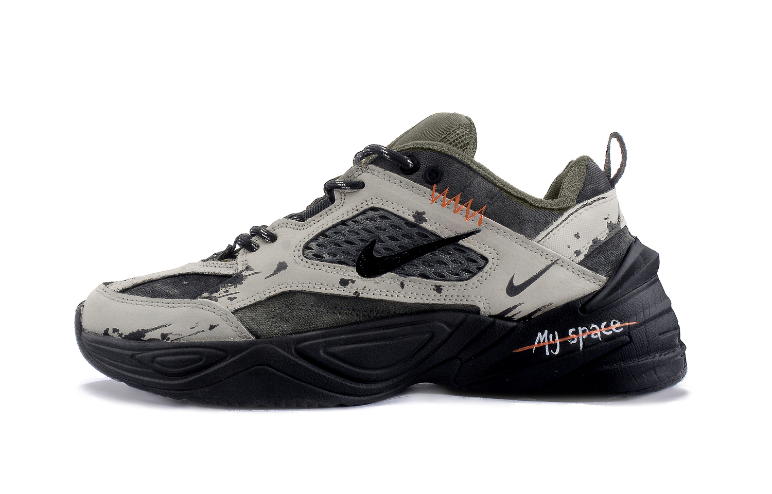 M2K Tekno Wild Wanderer кроссовки мужские низкие массивные Nike, серо-зеленый
M2K Tekno Wild Wanderer кроссовки мужские низкие массивные Nike, серо-зеленый
